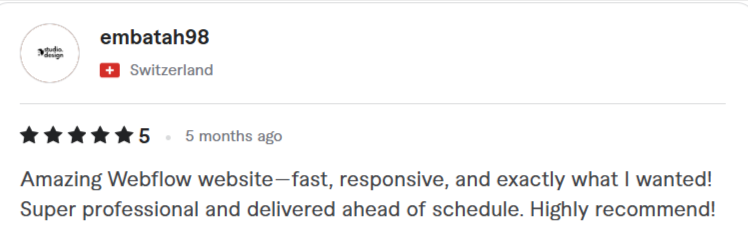 Client review